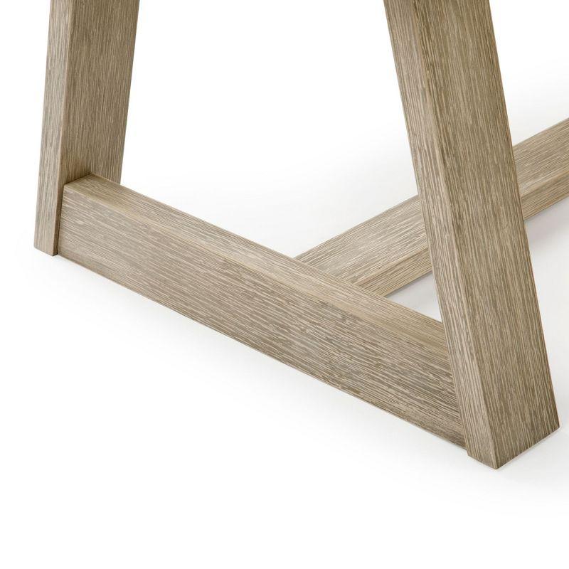 Plank+Beam Solid Wood Classic Rectangular Coffee Table, 48" Farmhouse Coffee Table