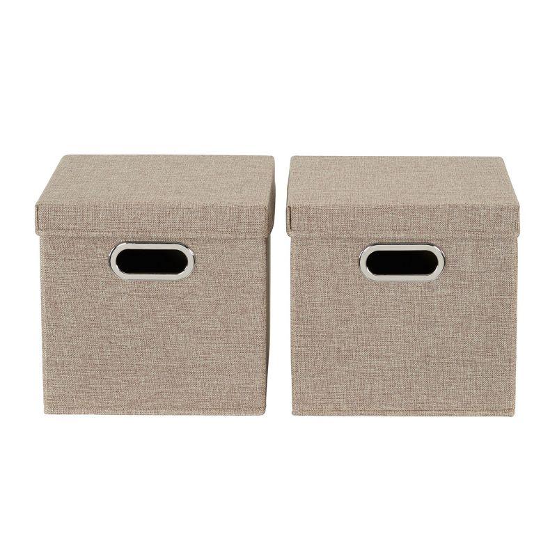 Household Essentials Household Essentials Fabric Bin (Set of 2)