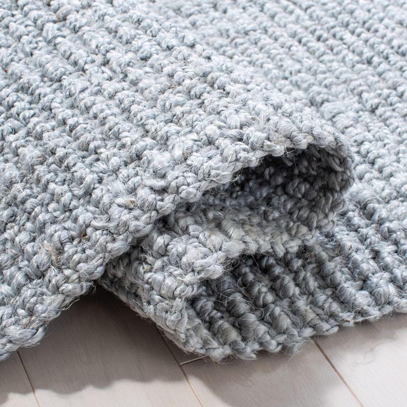 Natural Fiber NF747 Hand Woven Indoor Area Rug - Light Grey - 8'x10' - Safavieh