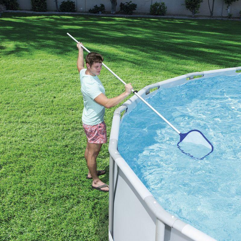 Bestway: Flowclear Above Ground Pool Maintenance Kit | Features Vacuum and Leaf Skimmer Heads