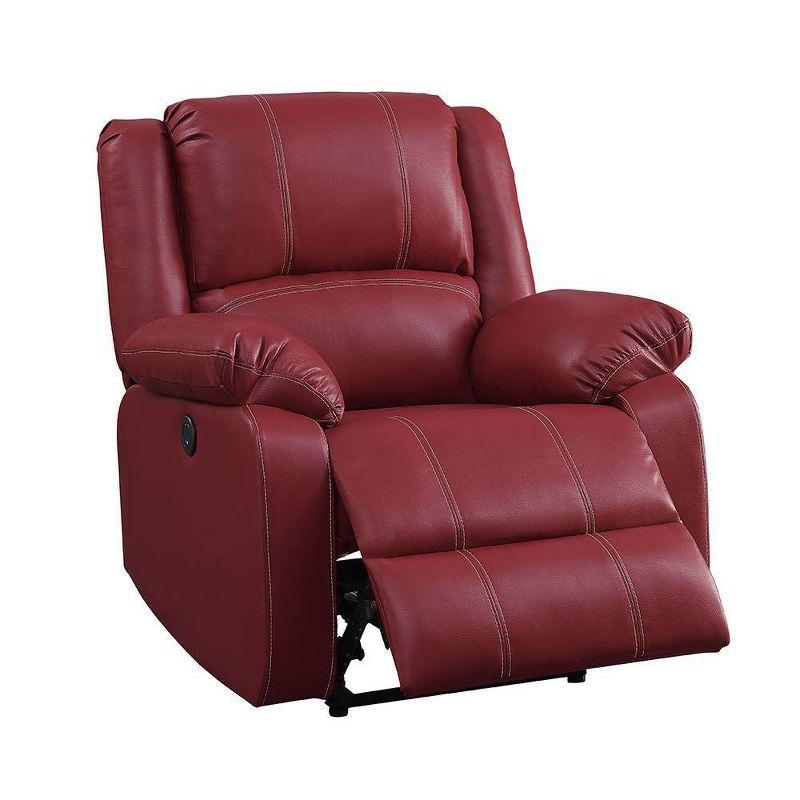 37" Zuriel PU Recliner Sofa - Acme Furniture