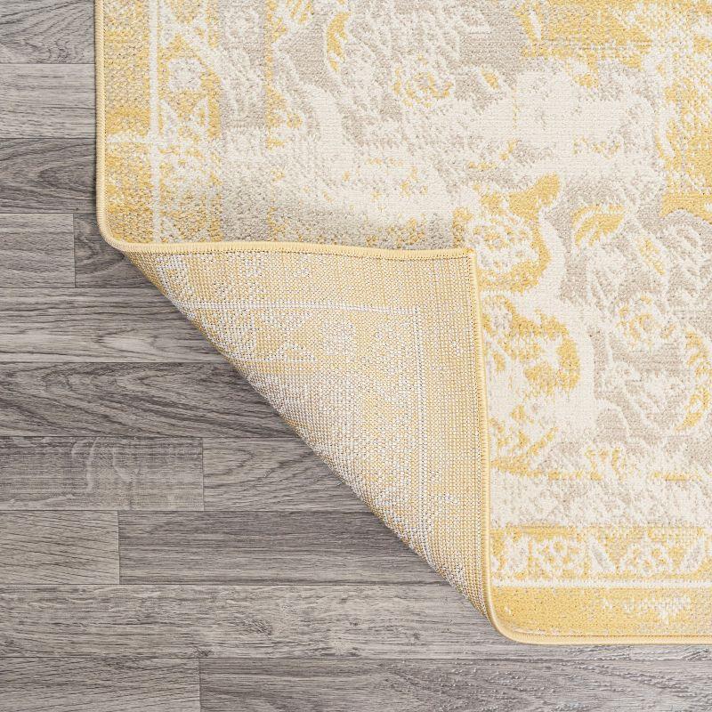 Alhambra Ornate Medallion Modern Indoor Area Rug - JONATHAN Y