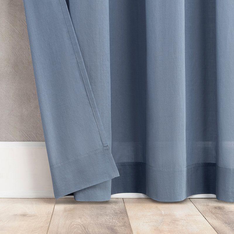 Wayfair Basics® 100% Cotton Sheer Rod Pocket Curtain Panel & Reviews | Wayfair