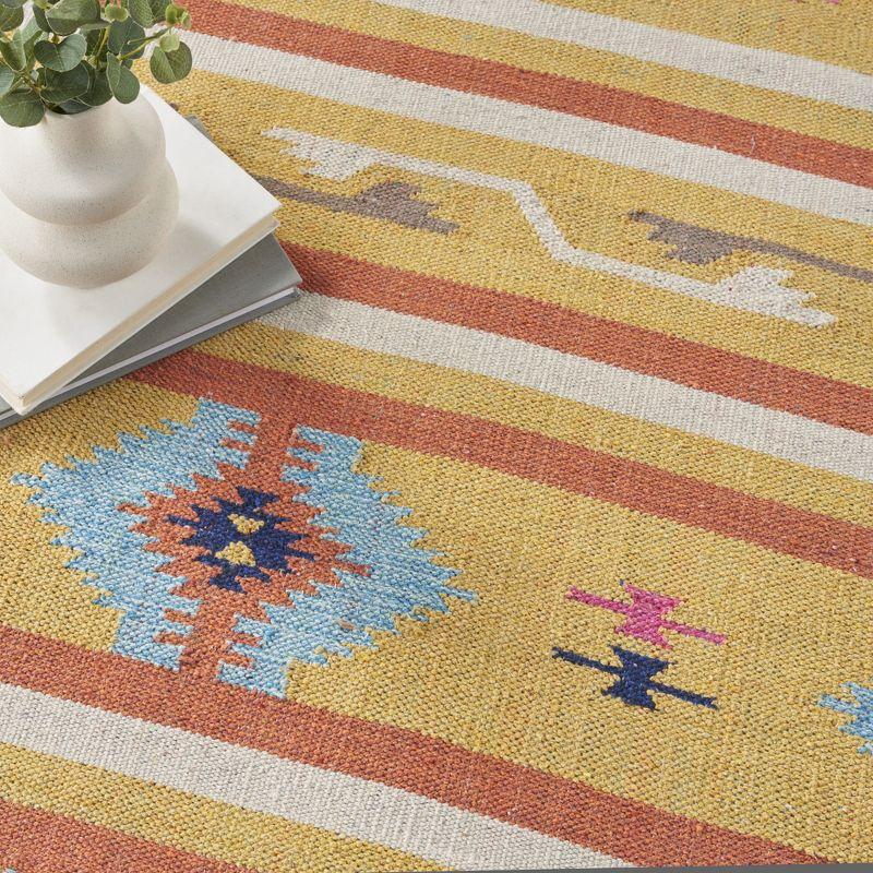 Nourison Baja Boho Southwestern Stripe Indoor Rug