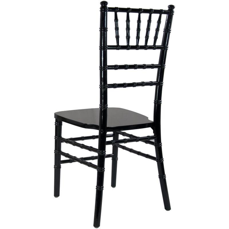 Elegant Black Hardwood Chiavari Banquet Chair