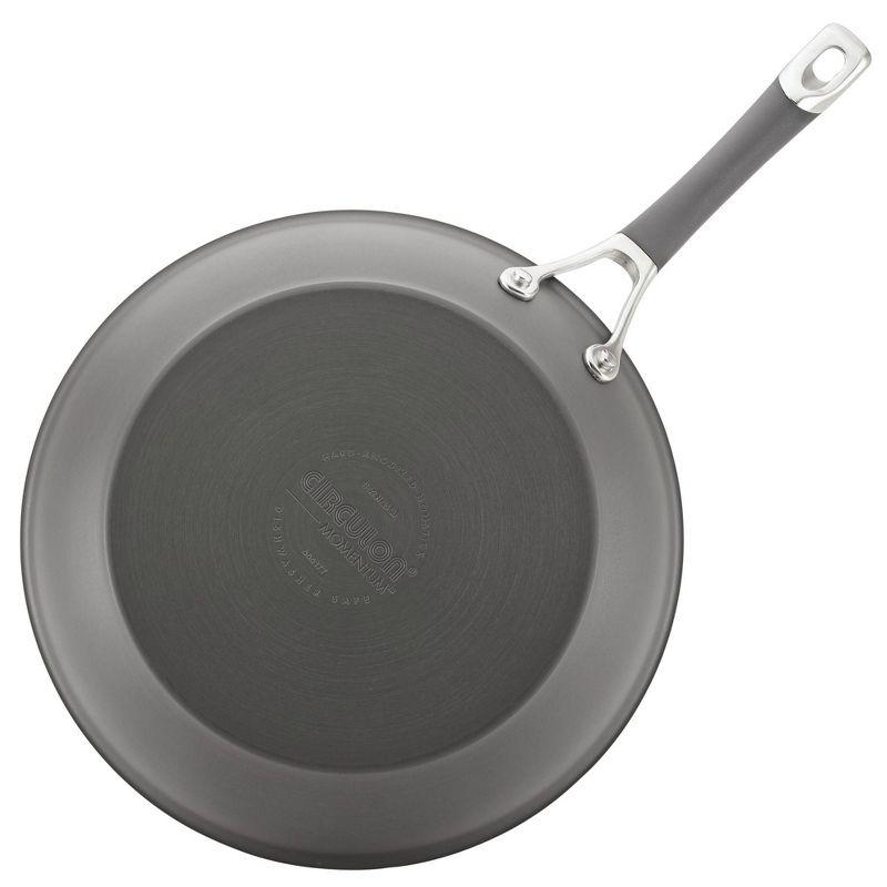 Circulon Radiance 8.5", 10" & 12.25" Open Frying Pans: Nonstick, Oven-Safe to 400°F, Dishwasher-Safe, Hard Anodized Aluminum