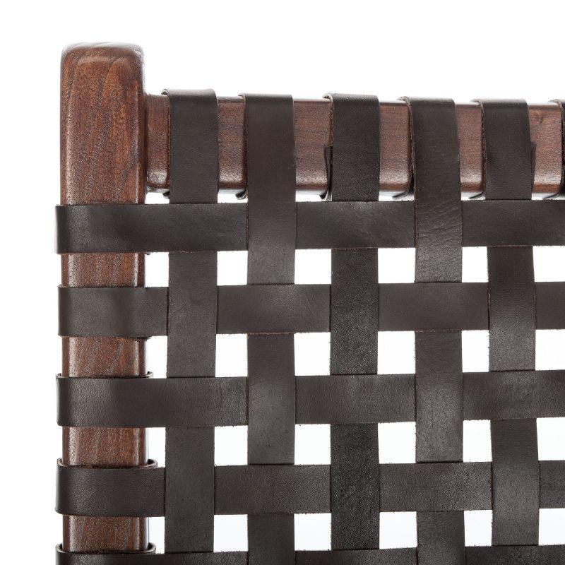 Denman Genuine Leather Side Chair