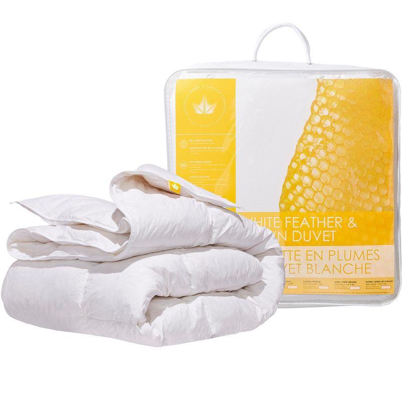 Canadian Down & Feather Company White Feather And Down Duvet