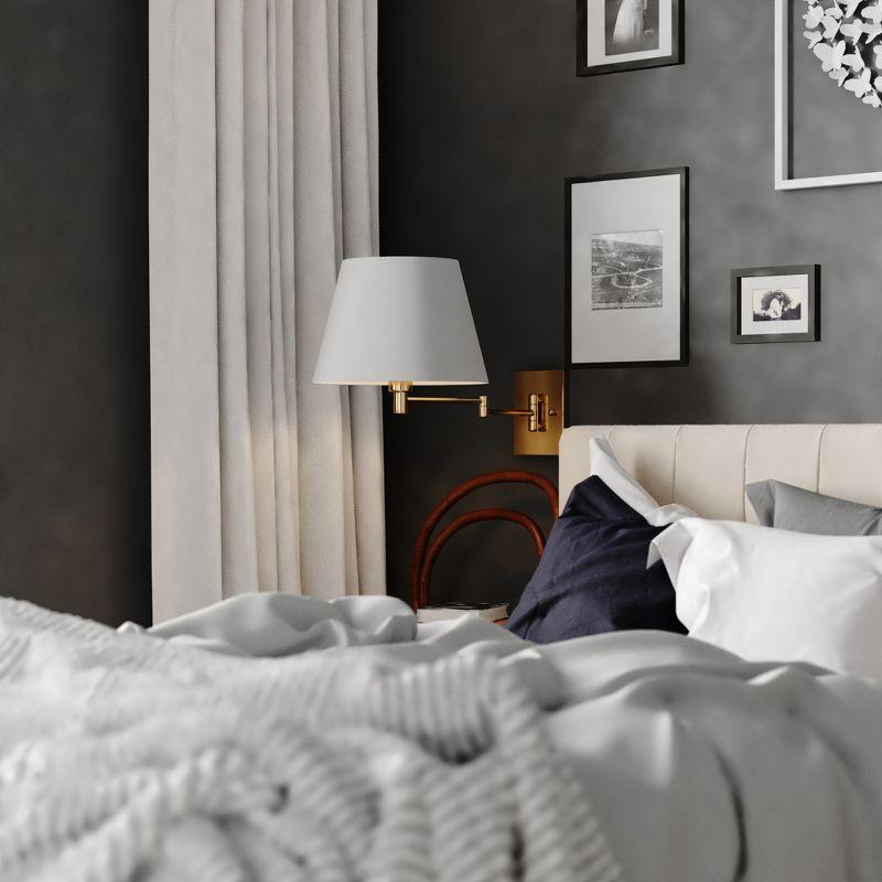 Clarinda Steel Swing Arm Sconce