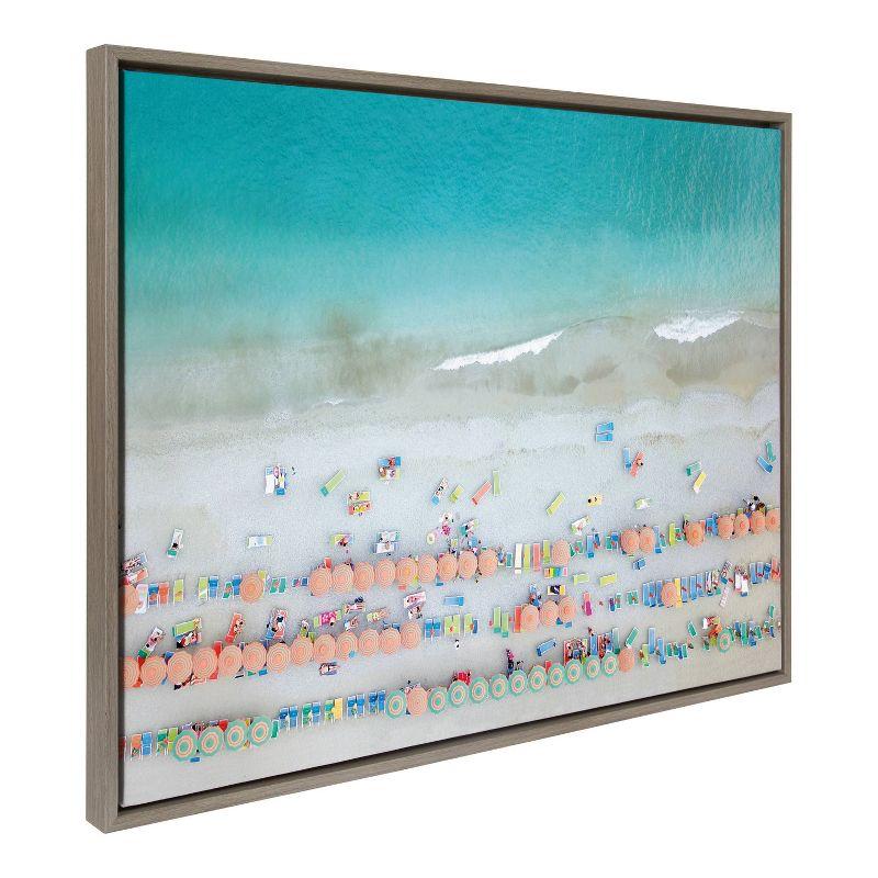 Sylvie Monterosso 6 Framed Canvas by Rachel Dowd Gray - Kate & Laurel All Things Decor