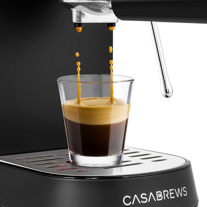 CASABREWS CASABREWS CM5418 20 Bar Espresso Machine Coffee Maker W/ Powerful Steam Wand Stainless Steel
