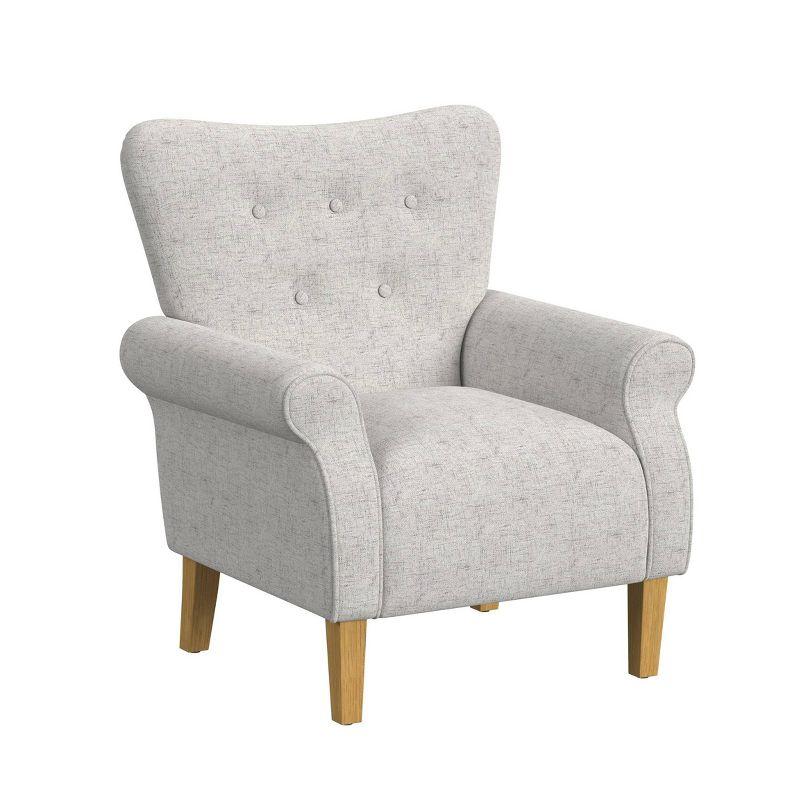 Rolled Arm Accent Chair - HomePop