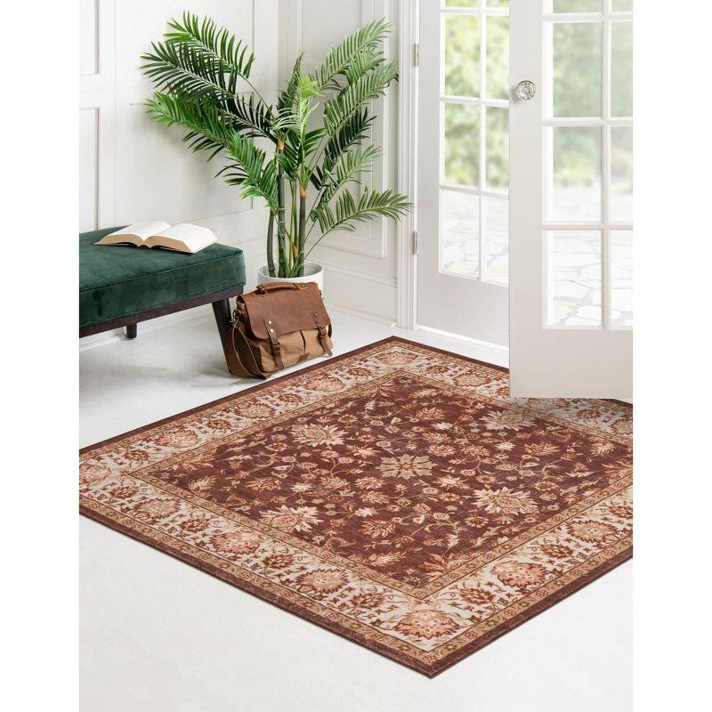 Oriental Area Rug in Red