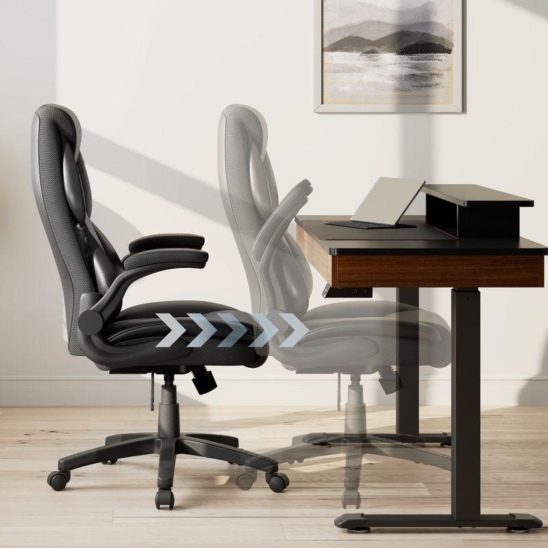 EUREKA ERGONOMIC Galene, Faux Leather Office Chair