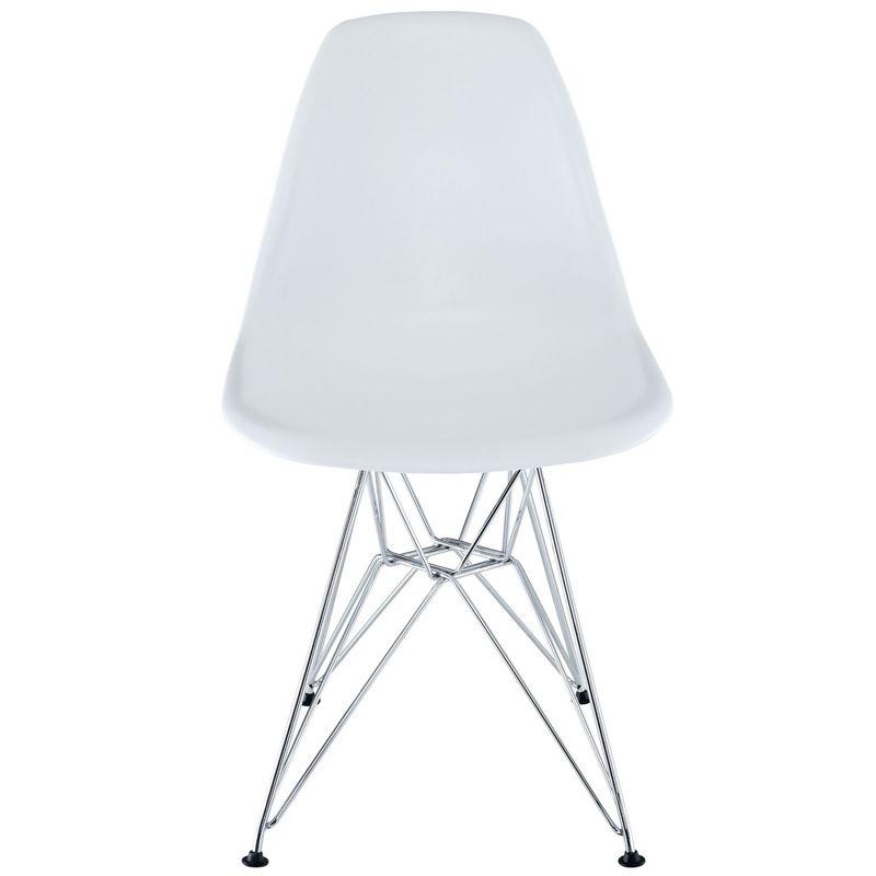 Modway Modway Plastic Dining Chair with Wire Base