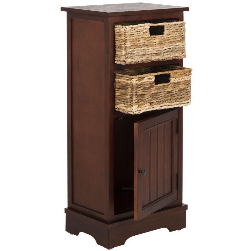 Connery Cabinet - AMH5742 - Cherry - Safavieh Couture