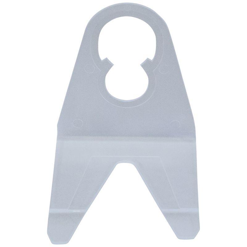 Northlight Shingle Tab Clips for C7 and C9 Christmas Lights - Pack of 100