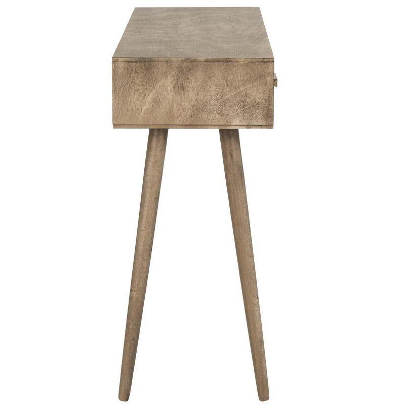 Albus 3 Drawer Console Table - CNS5701B - Brown - Safavieh