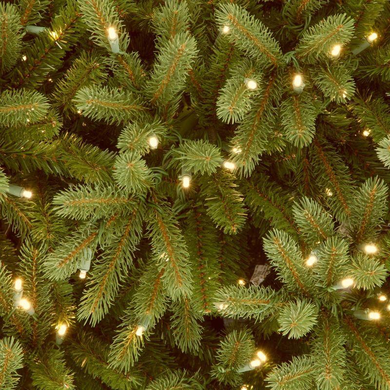 7.5ft National Christmas Tree Company Full Jersey Frasier Fir Medium Artificial Christmas Tree 1000ct Clear