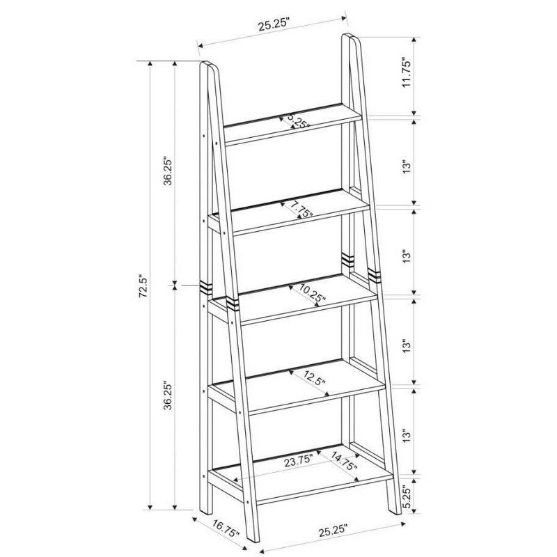 Acadia Ladder Bookshelf - Linon