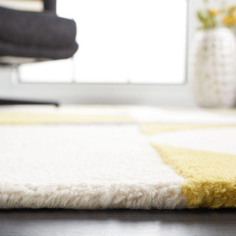 Rodeo Drive RD856 Hand Tufted Accent Rug - Grey/Gold - 2'x3' - Safavieh.