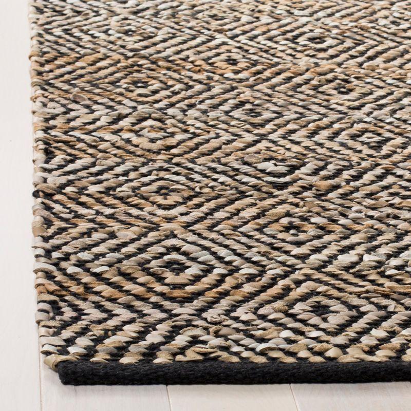 Vintage Leather VTL102 Hand Woven Area Rug - Beige - 8'x10' - Safavieh.