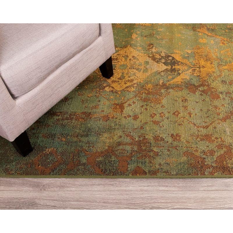 Liora Manne Marina Kermin Indoor/Outdoor Rug Green 7'10" x 9'10"
