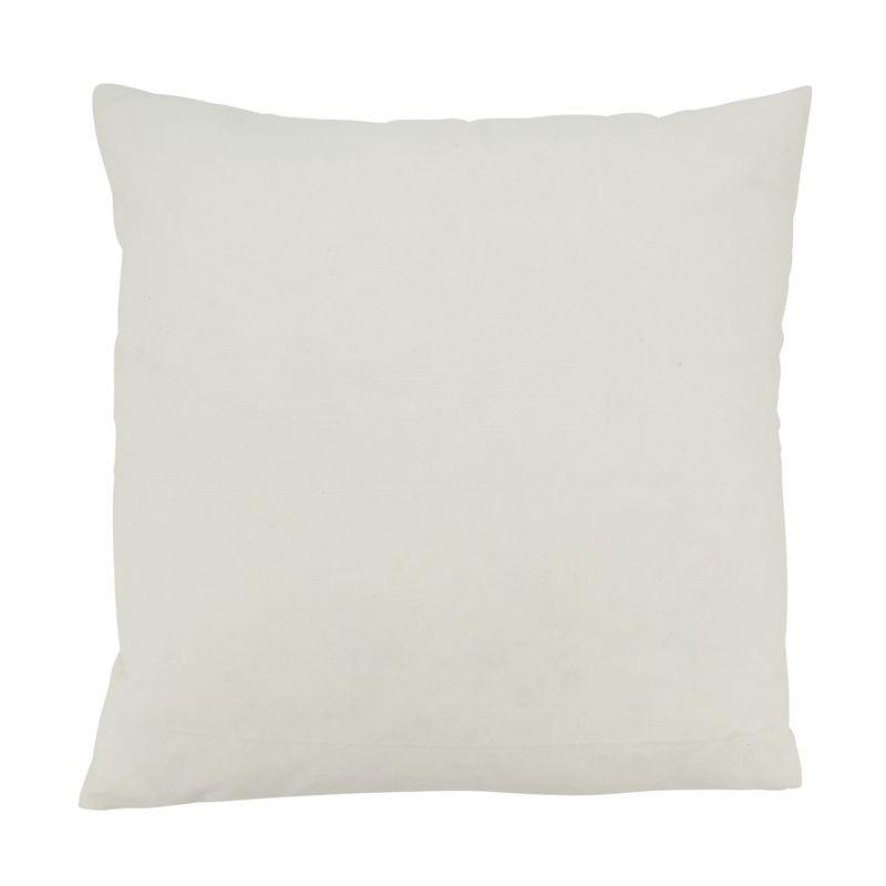 Saro Antelope Collection Linen Throw Pillow