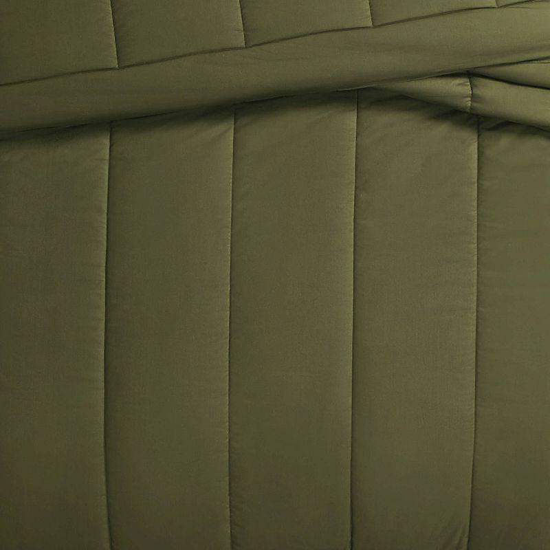 Brooklyn Loom Brooklyn Loom Oversized Cotton Percale King 3 Piece Comforter Set