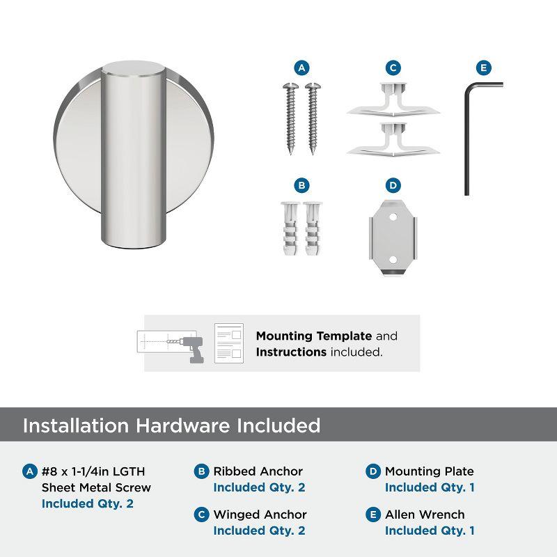 Arrondi™ Wall Mounted Robe Hook
