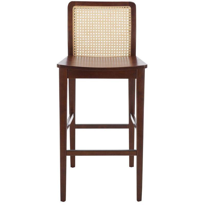 Benicio Rattan Bar Stool (Set Of 2)  - Safavieh