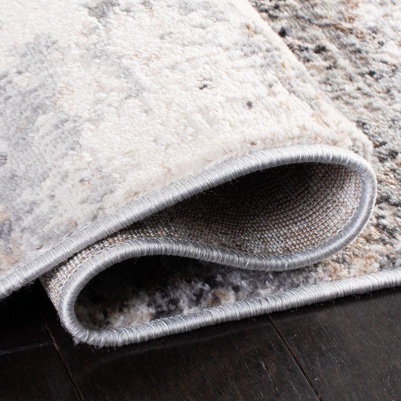 Amelia ALA463 Power Loomed Area Rug - Grey/Gold - 8'9"x11'9" - Safavieh.