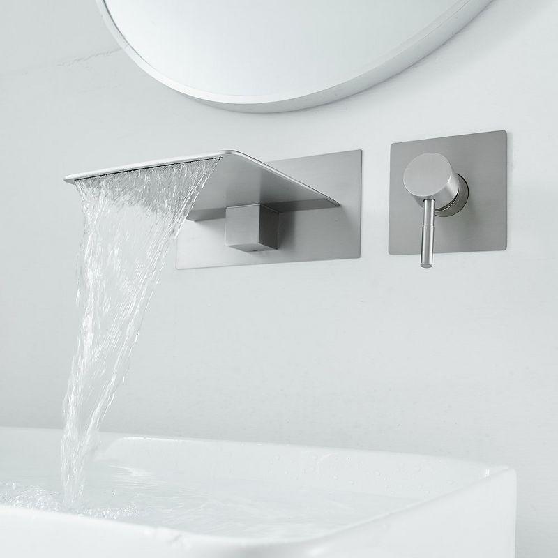 Wall Mounted Optional Single-handle Bathroom Faucet