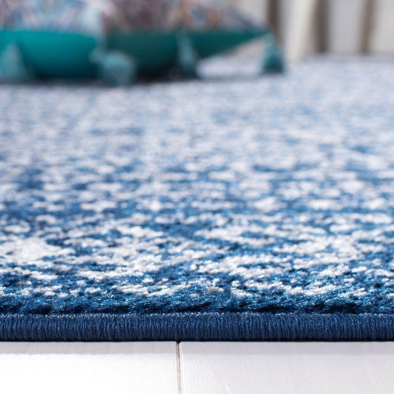 Tulum TUL264 Power Loomed Indoor Area Rug - Navy/Ivory - 9'x12' - Safavieh
