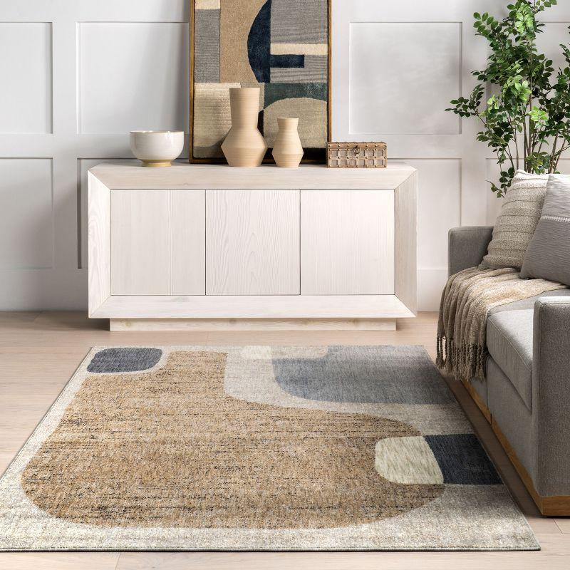 Nuloom Ryanna Mid-Century Modern Abstract Indoor Area Rug