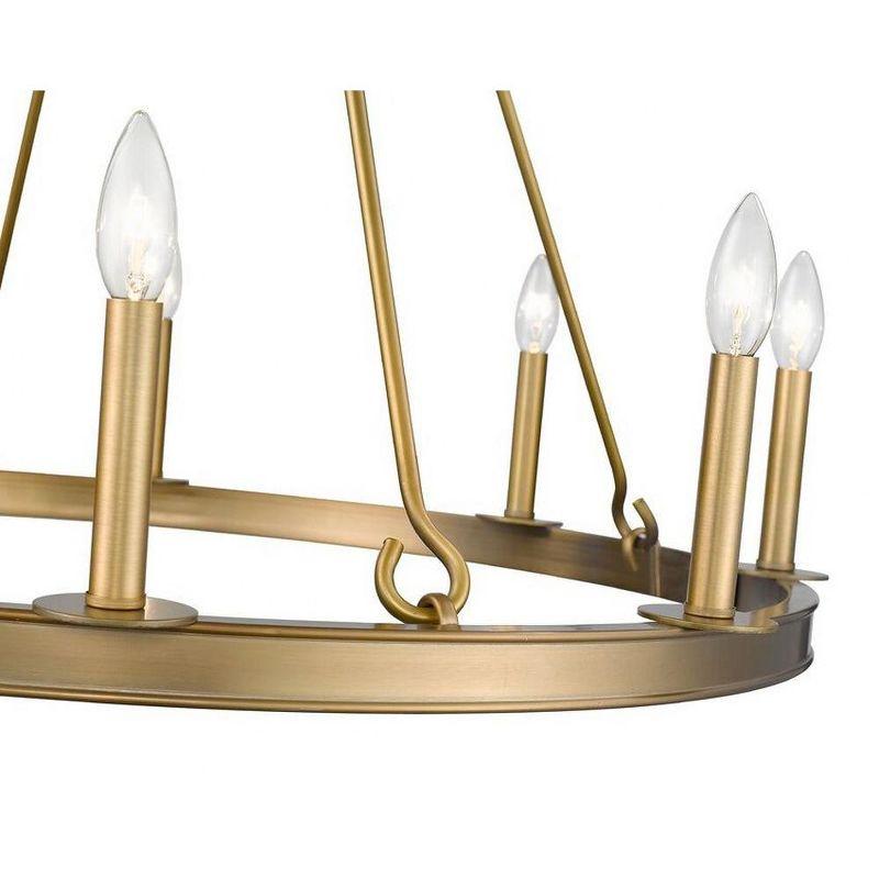 Z-Lite Barclay 8 - Light Chandelier in  Olde Brass