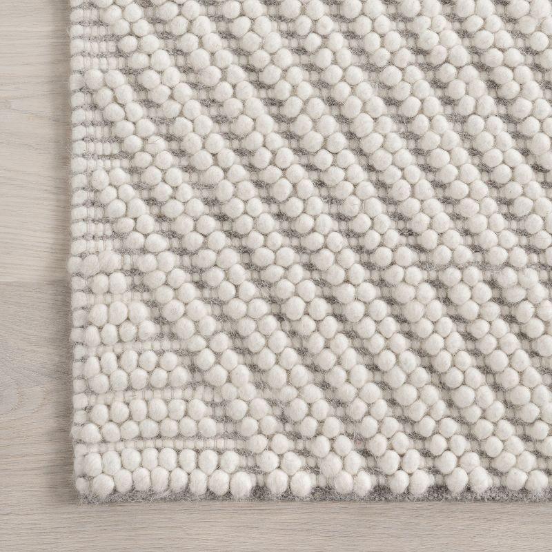 Nuloom Bijorne Modern Geometric Wool Indoor Area Rug