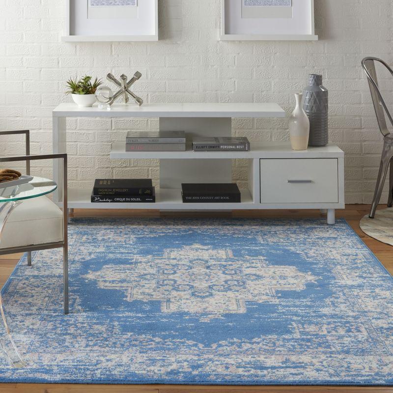 Nourison Grafix Center Medallion Area Rug