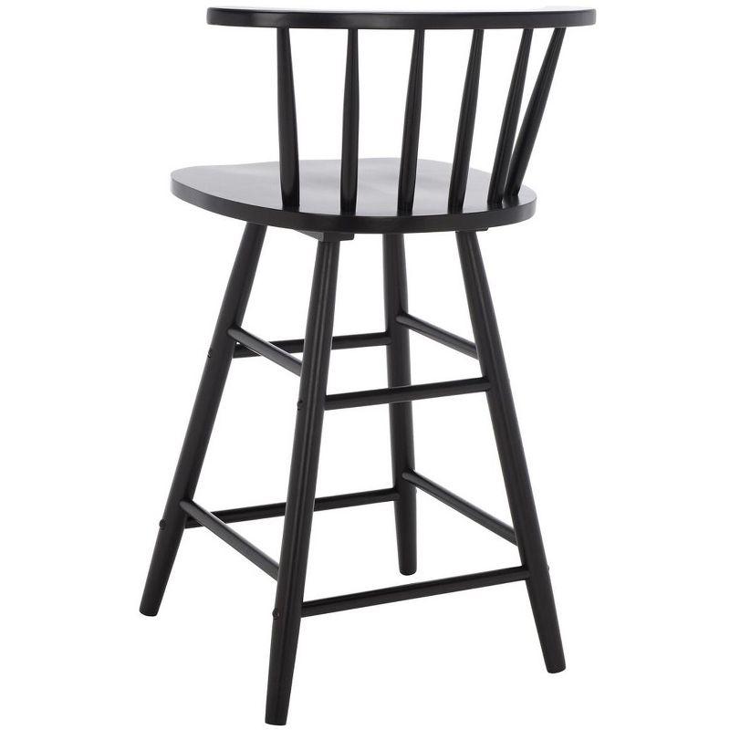 Jay Wood Counter Stool  - Safavieh