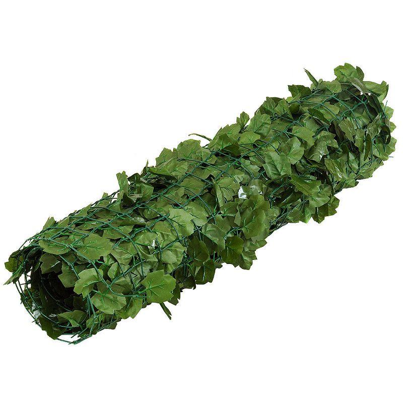 Costway 59''x95'' Faux Ivy Leaf Decorative Privacy Fence Screen Artificial Hedge Fencing