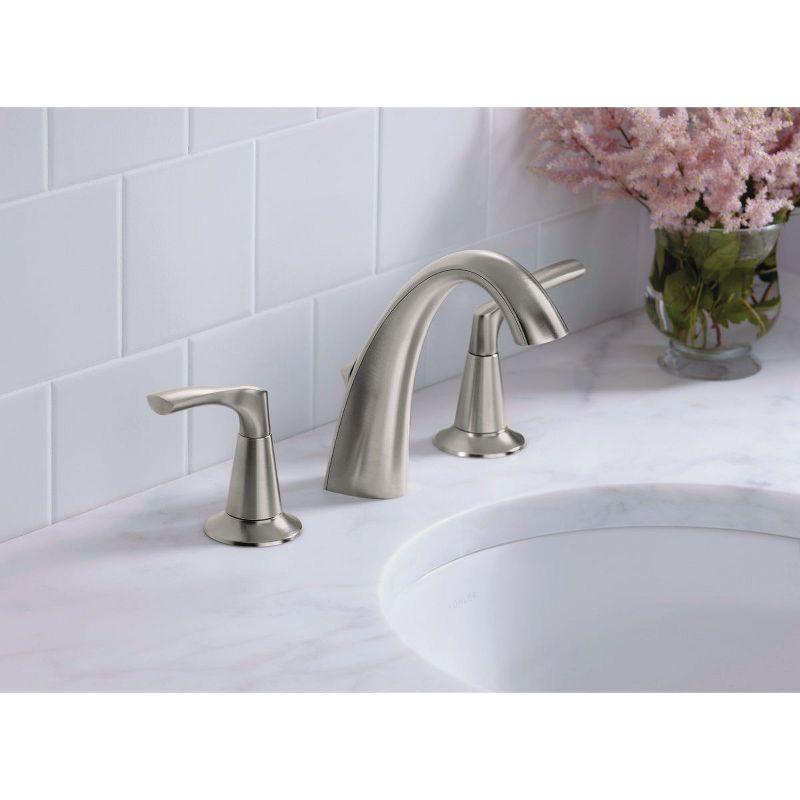 Kohler Mistos Polished Chrome Widespread Bathroom Sink Faucet 8in. to 16 in.