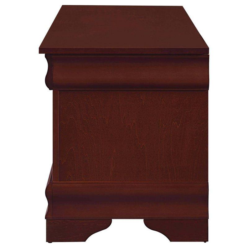 Coaster Pablo Traditional Rectangular Wood Cedar Chest Warm Brown