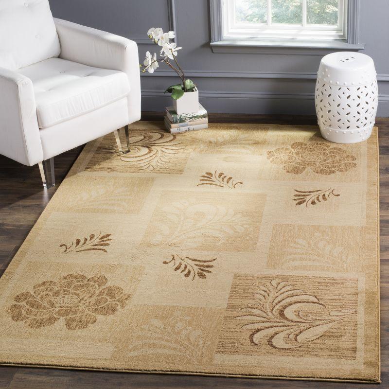 Lyndhurst LNH554 Power Loomed Area Rug - Ivory/Multi - 8'x11' - Safavieh