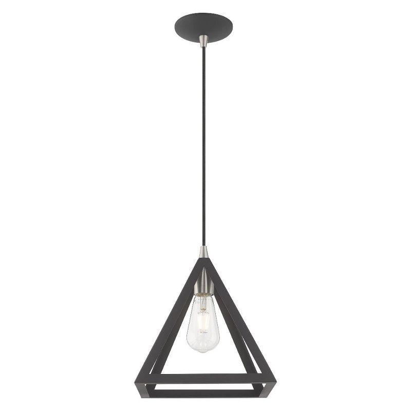 Livex Lighting Pinnacle 1 - Light Pendant in  Scandinavian Gray