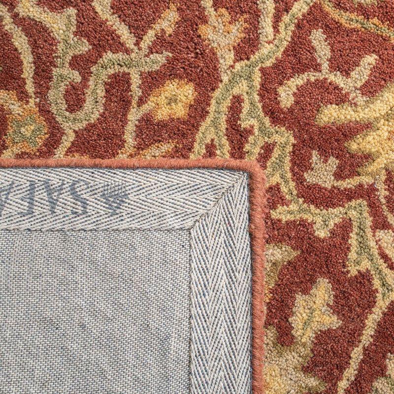 Antiquity AT14 Hand Tufted Indoor Area Rug - Rust - 4'x6' - Safavieh