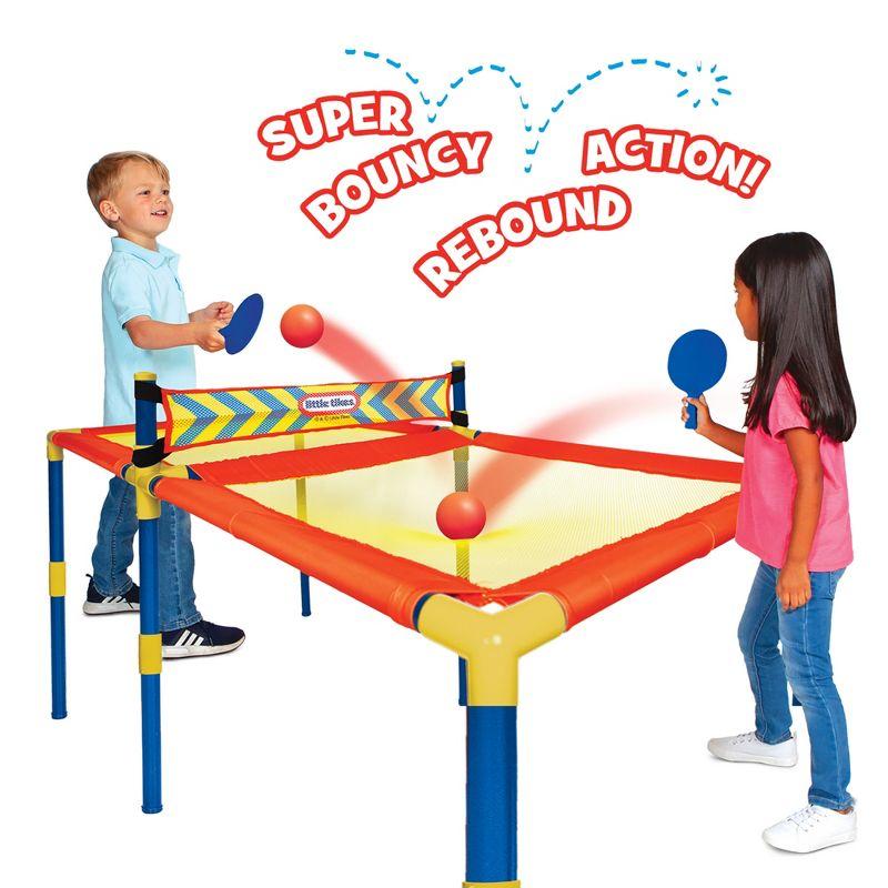 Little Tikes Easy Score Rebound Tennis Ping Pong Game W/ 2 Paddles & 2 Balls