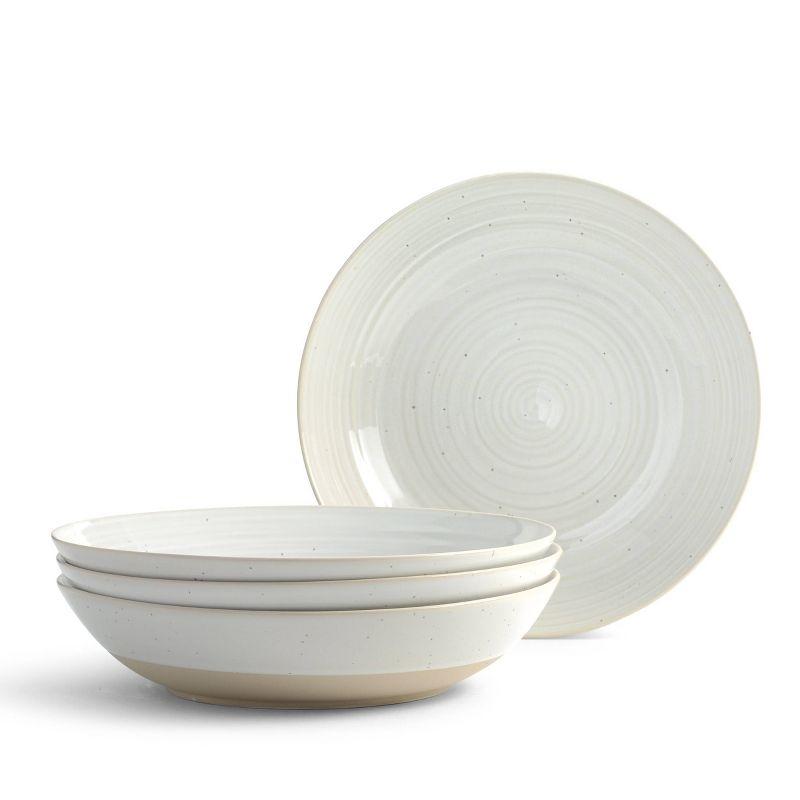 Sango Siterra 16-Piece Rustic White Stoneware Dinnerware Set - Service For 4, Plate & Bowl Set & Reviews | AllModern