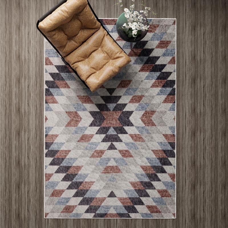 Unique Loom 2' 0 x 3' 0 Multi Eco Southwestern Escalante Area Rug
