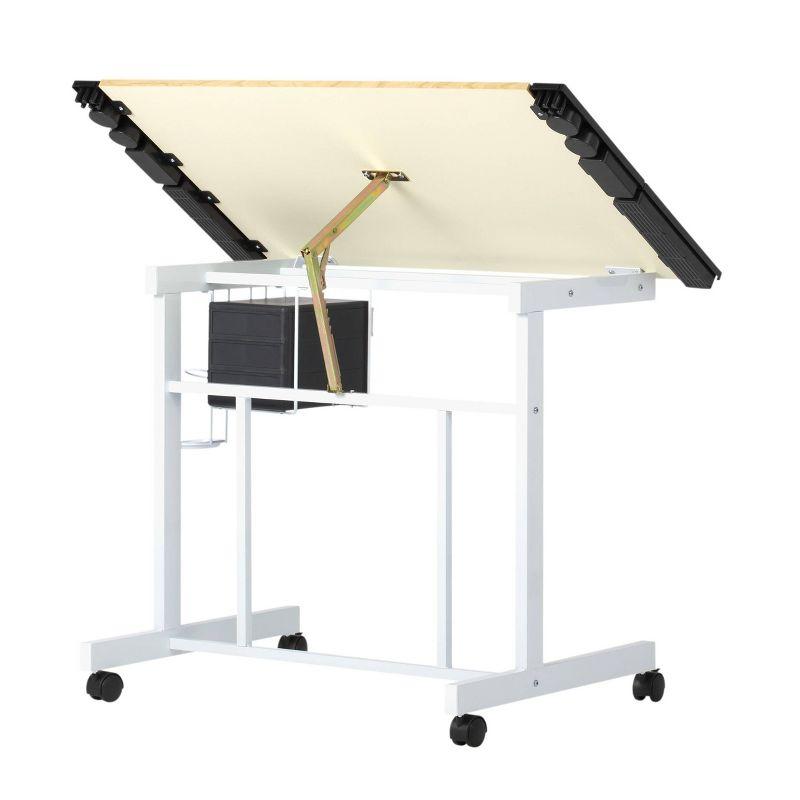 Crabtree 41'' Deluxe Craft Station, Adjustable Drafting and Hobby Table