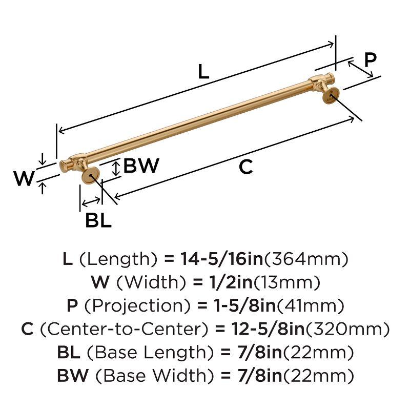 Winsome 12-5/8 inch (320mm) Center-to-Center